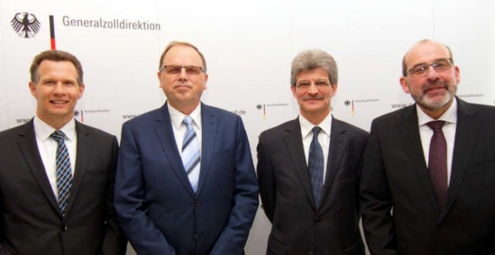 Dr. Armin Rolfink, Hans Josef Haas, Dr. Martin Scheuer und Dietmar Jakobs (von links)