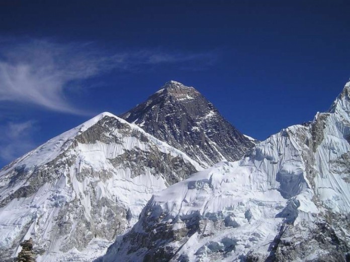 Der Mount Everest im Himalaya-Gebirge