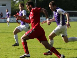 Der VfR Mannheim war bei der SpVgg Durlach zu Gast