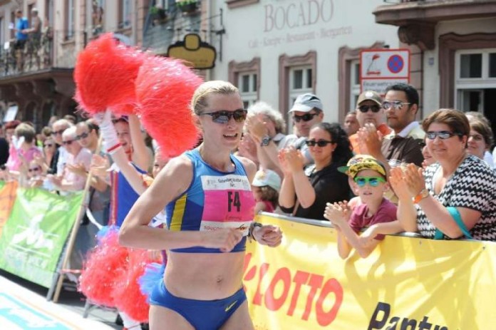 Siegerin des Marathon bei den Frauen: Kateryna Karmanenko (Foto: Sportonline)