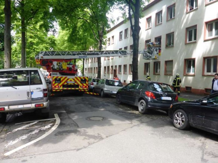 Mainz Feuerwehr Rettungsdienst Einsatz Gaustraße verletzt