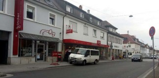 Die Edigheimer Straße in Oppau - Ort des Geschehens