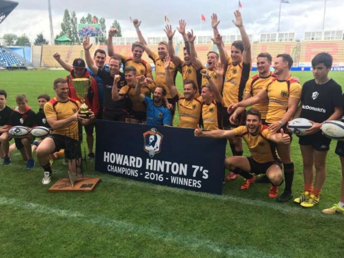 Kader der DRV VII bei den Howard Hinton Sevens 2016