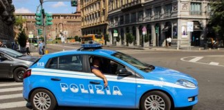Polizeiauto in Italien