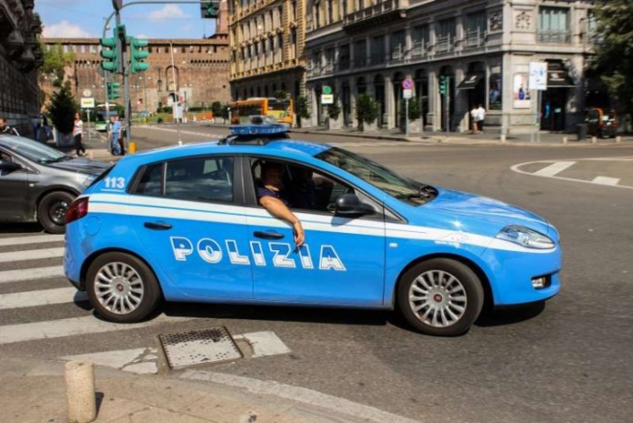 Polizeiauto in Italien