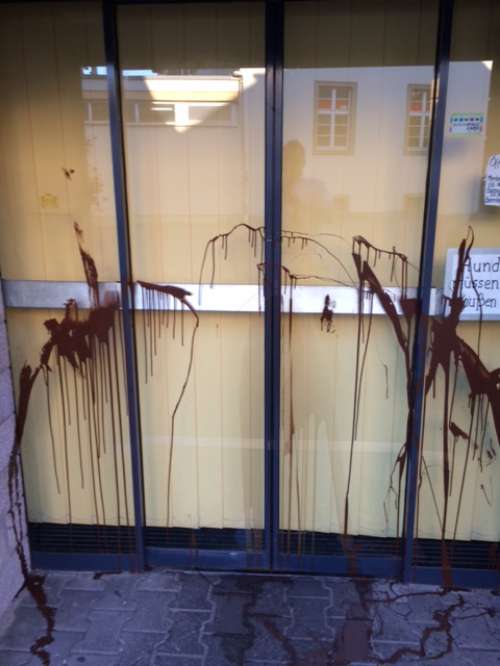 Eingangsbereich der Bäckerei