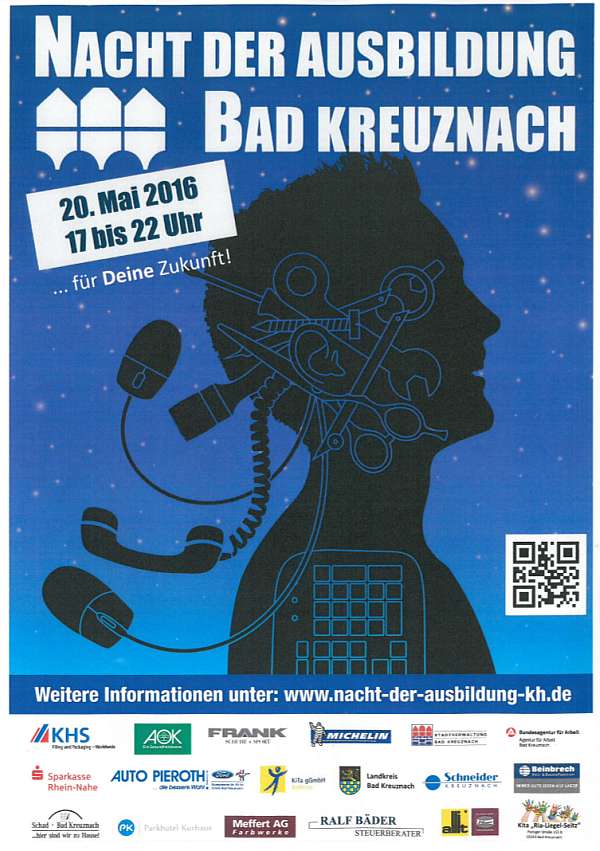 Plakat zur Ausbildungsinformationsveranstaltung