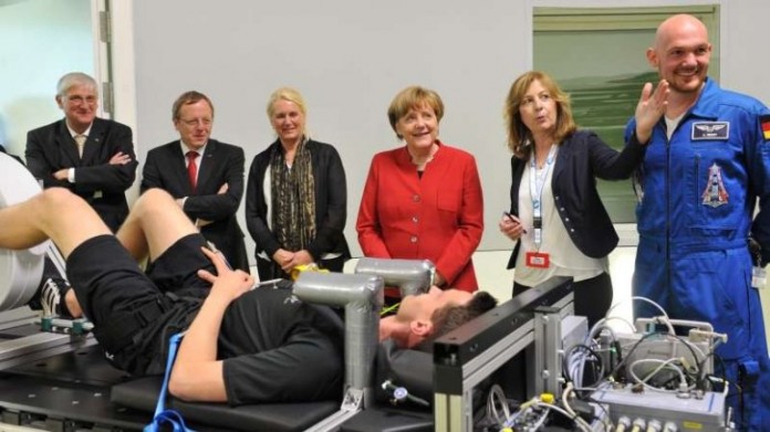 Training auf der Erde und für die Schwerelosigkeit
