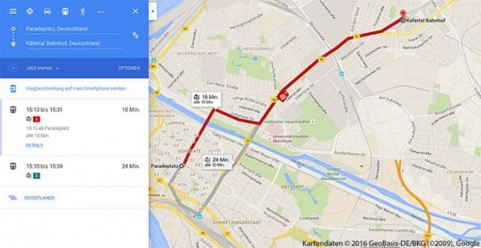 rnv bei Google Maps | Metropolnews.info