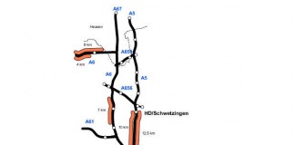 Geschwindigkeitsbegrenzung 80 km/h wegen Hitze (Foto: Regierungspräsidium Karlsruhe)