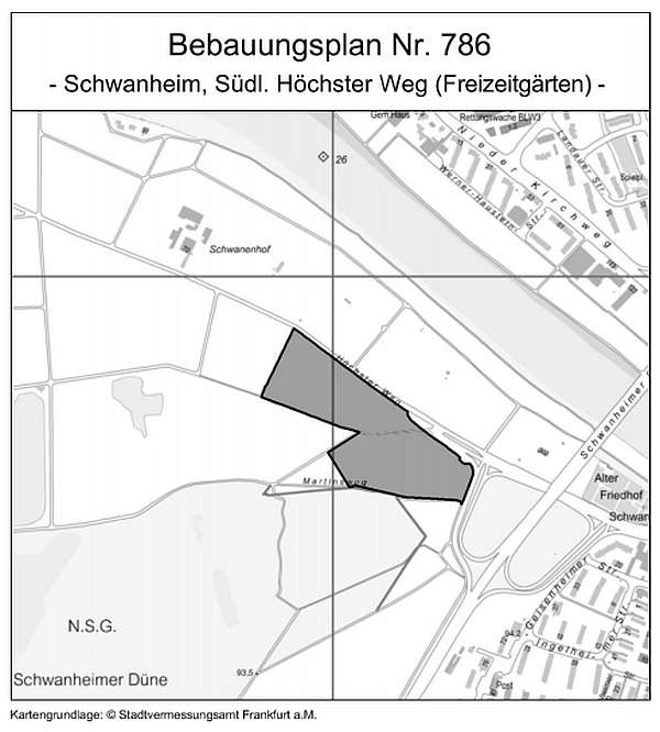 Bebauungsplan Nr. 786 (Foto: Stadt Frankfurt am Main)