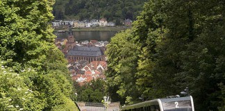 Die obere Bergbahn (Foto: Stadtwerke Heidelberg GmbH)