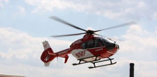 EC 135 im Landeanflug (Foto: DRF Luftrettung)