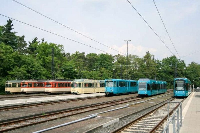 Tram-Parade (Foto: Historische Straßenbahn der Stadt Frankfurt am Main e.V.)