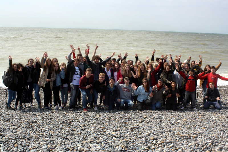 Schülergruppe des Burggymnasiums KL _Saint-Quentin