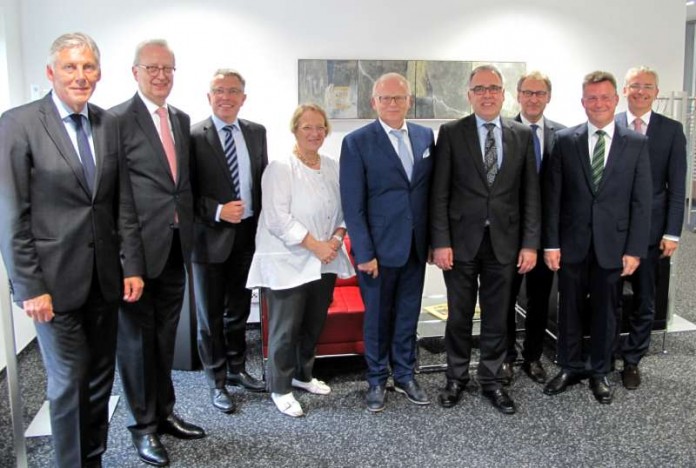 Nordbadische Landräte tagten in Mosbach Treffen der Landräte mit der Regierungspräsidentin (Foto: Landratsamt Neckar-Odenwald-Kreis)