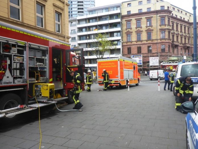 Einsatz am HBF (Foto: Feuerwehr Mainz)