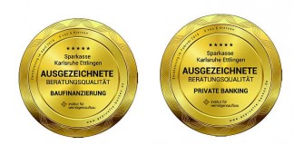 Die Sparkasse Karlsruhe Ettlingen wurde nicht nur zertifiziert, sondern auch ausgezeichnet (Foto: Sparkasse Karlsruhe Ettlingen)