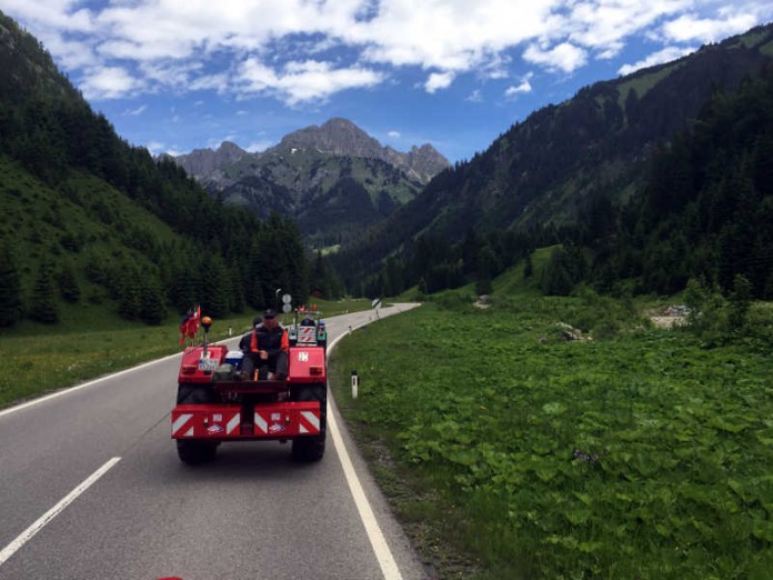 Treckerfahrer Tag 8 Tannheimer Tal