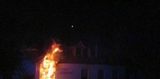 In Oppenheim brannte ein Haus (Foto: Polizei)