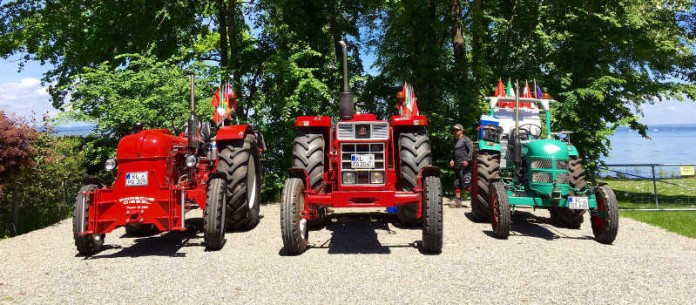 Treckerfahrer aus Kollweiler am Bodensee