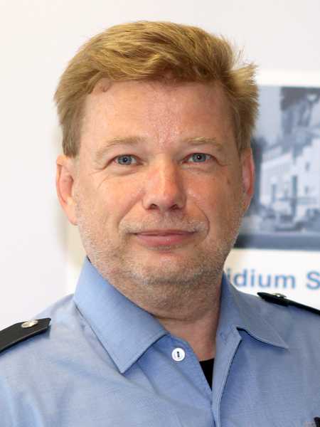 Polizeioberkommissar Uwe Kiewitt ist neuer Bezirksbeamter in Griesheim