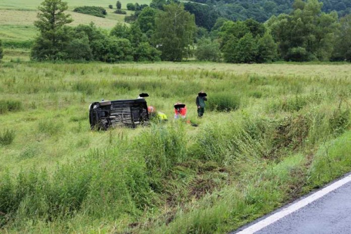 Nicht angepasste Geschwindigkeit könnte für diesen UNfall verantwortlich sein