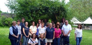 Treffen der Tiergarten Botschafter Worms und Naturbotschafter Frankfurt in Worms (Foto: Uschi Renner)