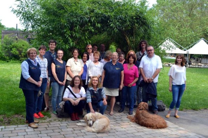 Treffen der Tiergarten Botschafter Worms und Naturbotschafter Frankfurt in Worms (Foto: Uschi Renner)