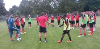 Trainingsauftakt (Foto: VfR Mannheim 1896 e.V.)