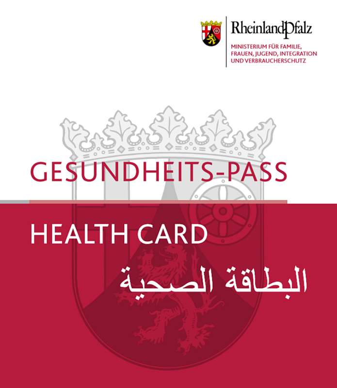 Deckblatt des Gesundheitspasses (Foto: Ministerium)