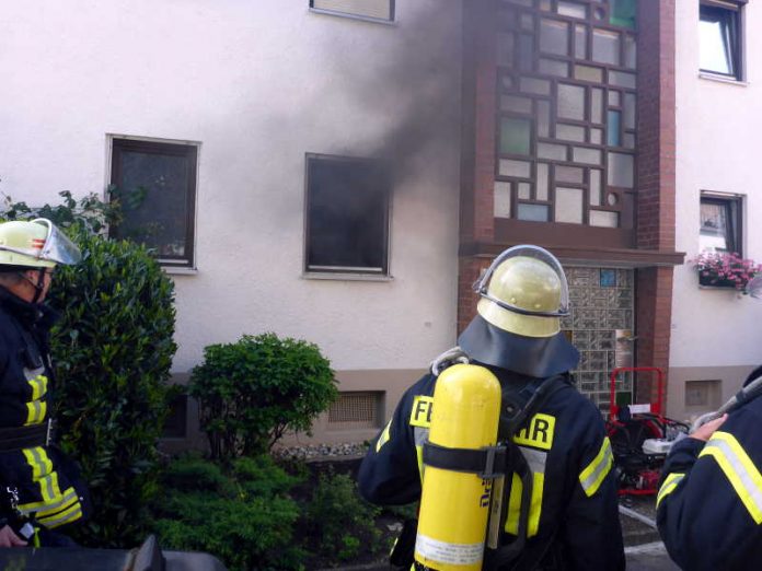 Küchenbrand in Mainz-Weisenau