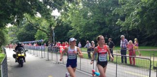 Melina Tränkle in Amsterdam (Foto: LG Region Karlsruhe)