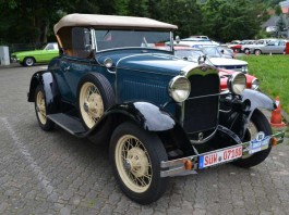 Das Fahrzeug des 2. Platzierten in der Klasse 1, Vorkriegsfahrzeuge, Ford A Cabrio Bj. 1930