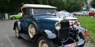 Das Fahrzeug des 2. Platzierten in der Klasse 1, Vorkriegsfahrzeuge, Ford A Cabrio Bj. 1930