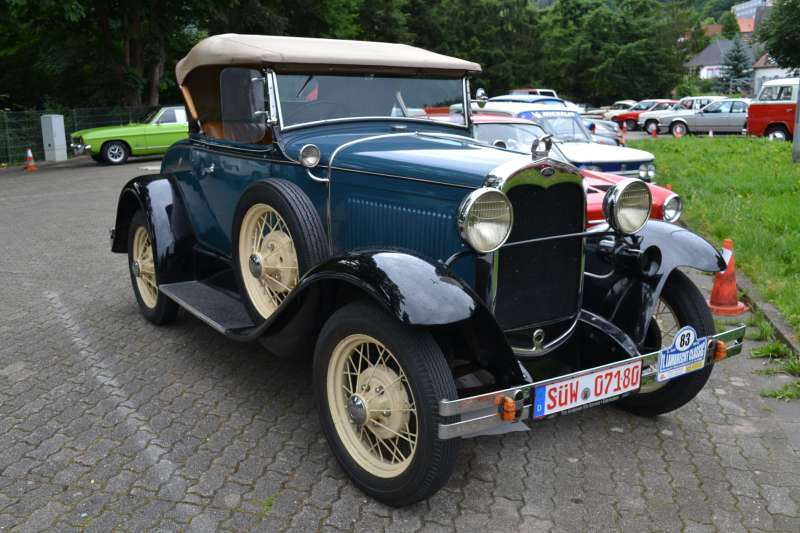 Das Fahrzeug des 2. Platzierten in der Klasse 1, Vorkriegsfahrzeuge, Ford A Cabrio Bj. 1930
