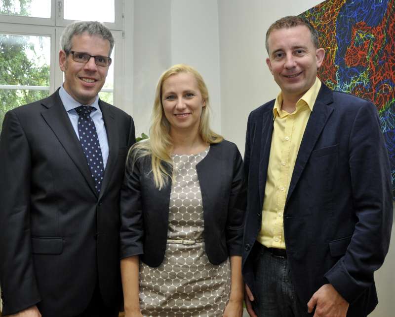 Das neue Führungstrio des Landkreises Bergstraße: Landrat Christian Engelhardt, Erste Kreisbeigeordnete Diana Stolz sowie Kreisbeigeordneter Karsten Krug (Foto: Kreis Bergstraße)