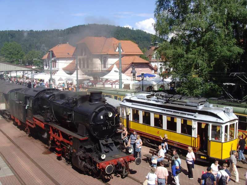 Bahnhofsfest Bad Herrenalb 2007 (Foto: Klaus Nahr / Flickr - CC BY-SA 2.0)