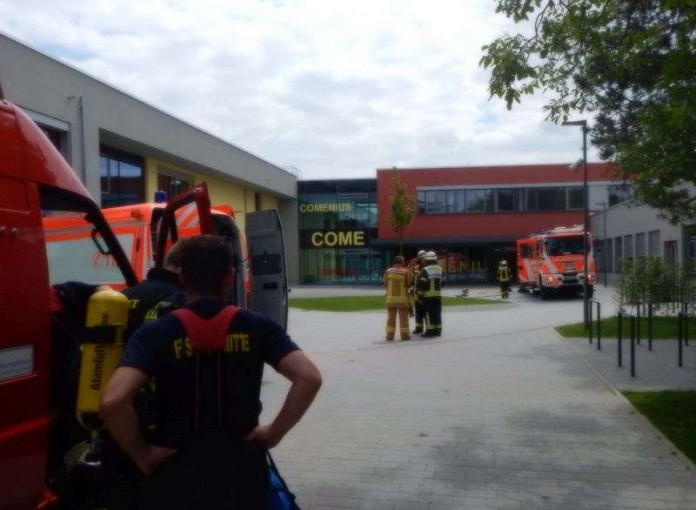 Reizgasaustritt sorgt für Großeinsatz (Foto: Feuerwehr Wiesbaden)