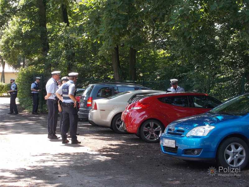 Verkehrskontrolle im Rahmen der Verkehrssicherheitswoche