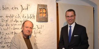 Wolf Spitzer und Bürgermeister Dr. Maximilian Ingenthron (Foto: Stadt Landau in der Pfalz)