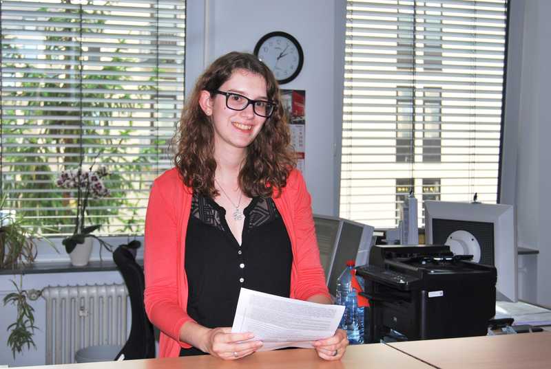 Katharina Krause vom Team für Internationalen Urkundenverkehr beim Regierungspräsidium Darmstadt