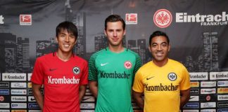 Die neuen Trikots (Foto: Eintracht Frankfurt)