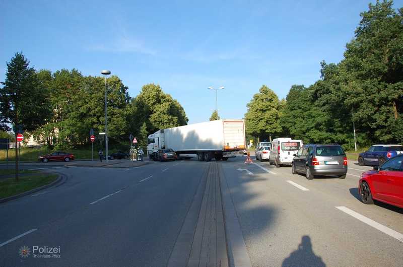 Unfall in der Mainzer Straße