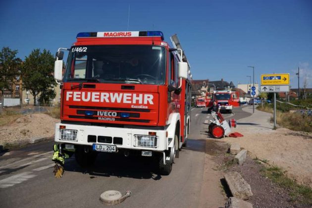 Feuerwehrfahrzeuge (Foto: Holger Knecht)