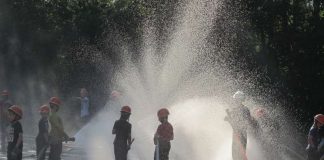 Übung der Jugendfeuerwehr der Abteilung Rheinstetten (Foto: Feuerwehr Rheinstetten)