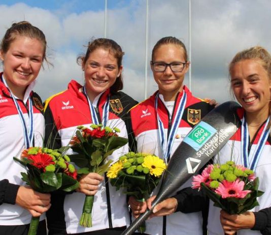 Jule Hake, Kim Riedle, Clara Thieme und Katinka Hofmann (Foto: Amrein)