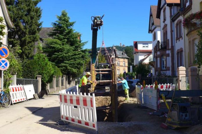 Ausbau der Ludwigstraße (Foto: Stadtverwaltung Weinheim)