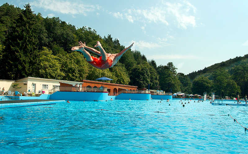 Das Freibad Waschmühle in Kaiserslautern (Foto: Stadtverwaltung Kaiserslautern)