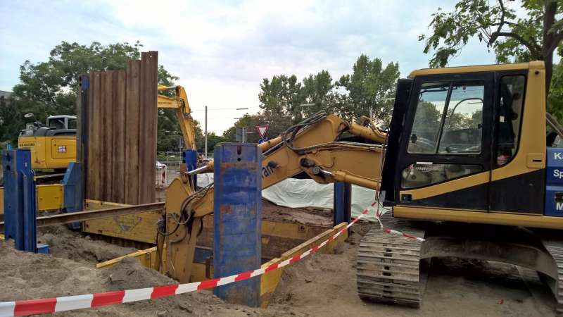 Arbeiten an Bombenverdachtspunkten für diese Woche abgeschlossen – keine Entschärfung am kommenden Sonntag (Foto: Stadt Mannheim)